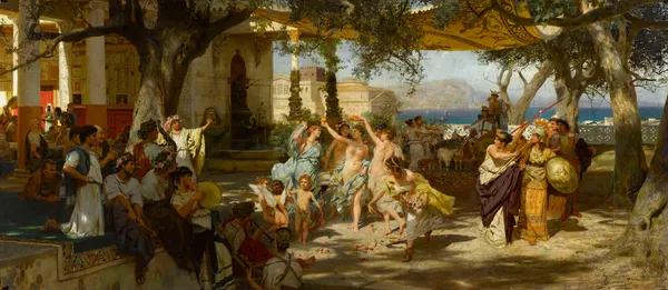 The Judgement of Paris av Henryk Siemiradzki