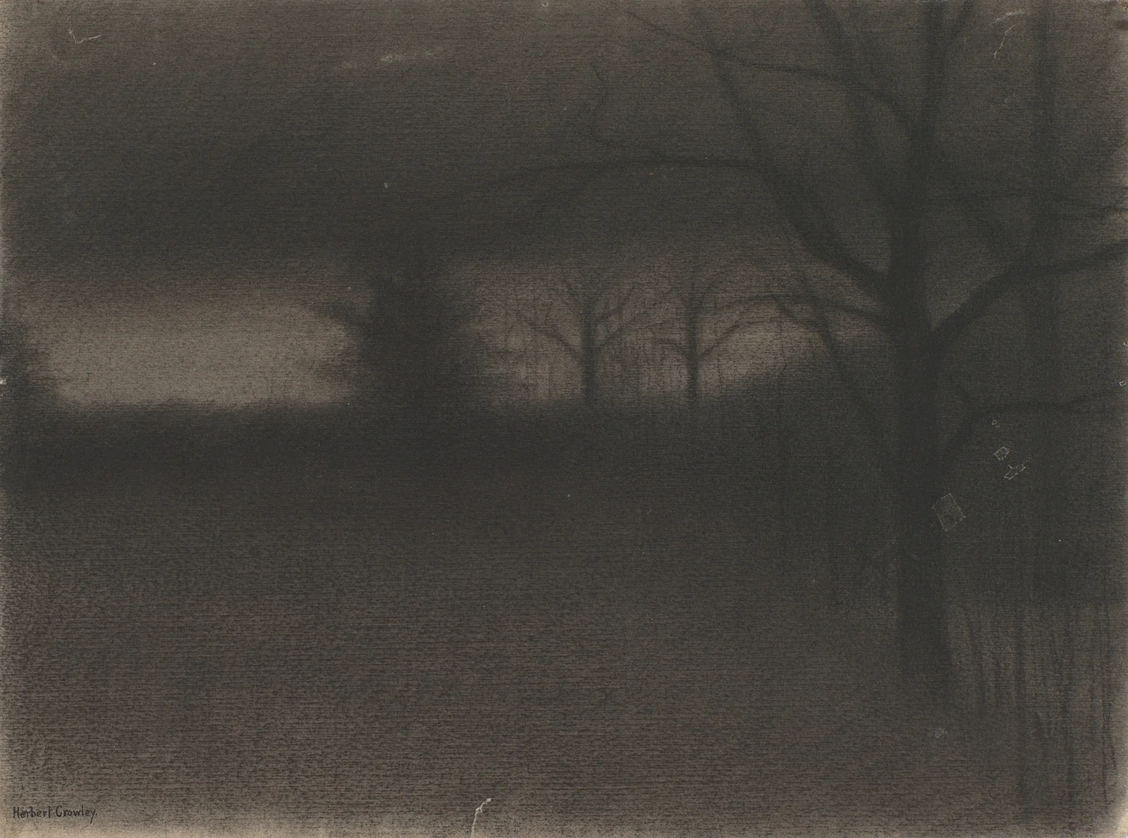 A Dark Landscape av Herbert Crowley