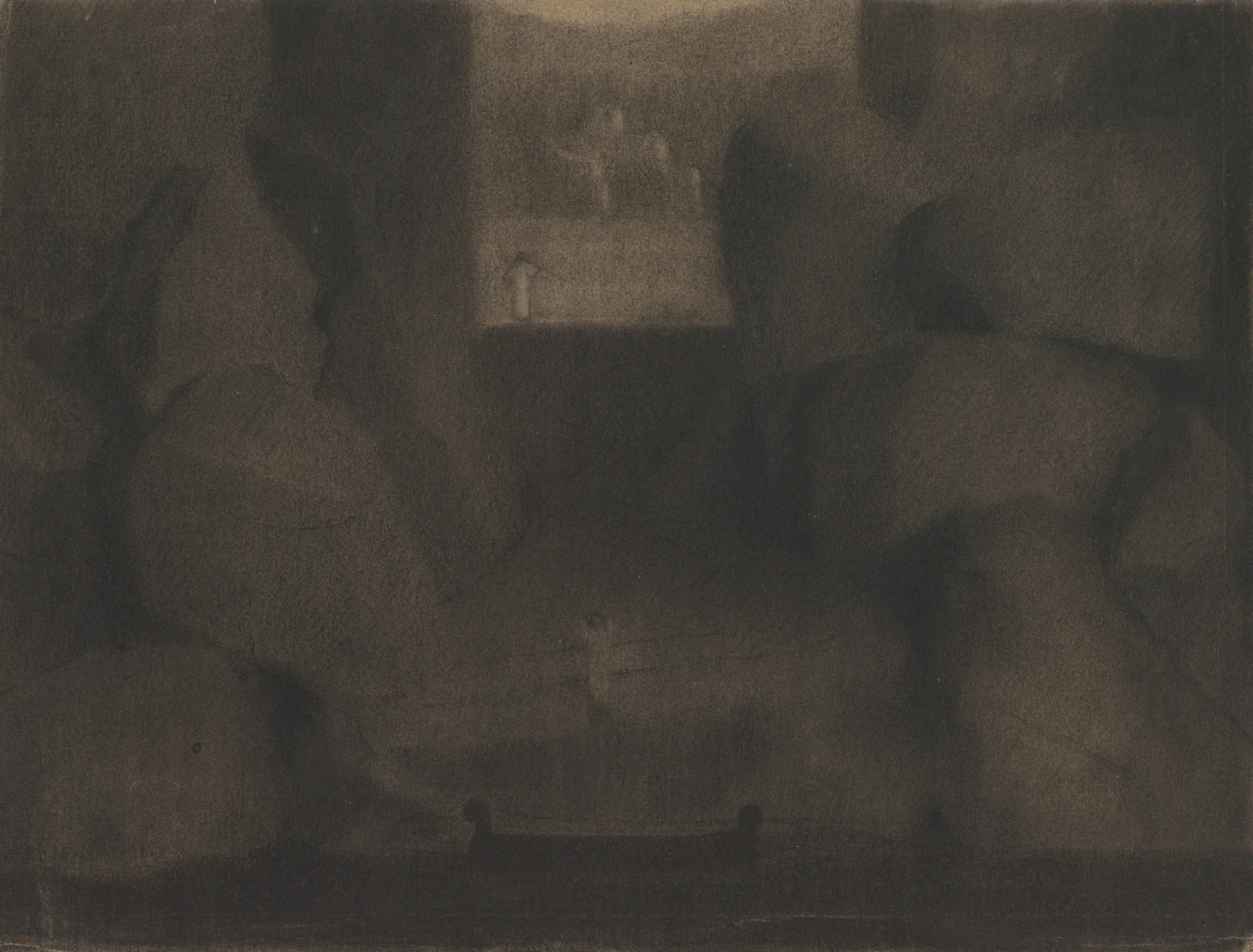 Arrival in a Dark Landscape av Herbert Crowley