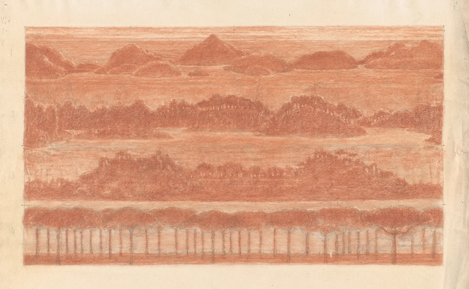 Four Landscapes av Herbert Crowley