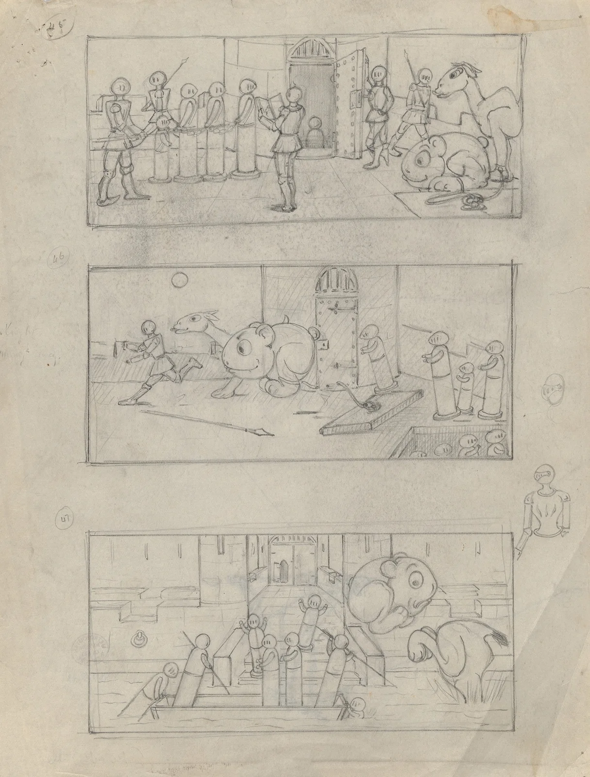 ‘Wiggle Much’ Sketches av Herbert Crowley