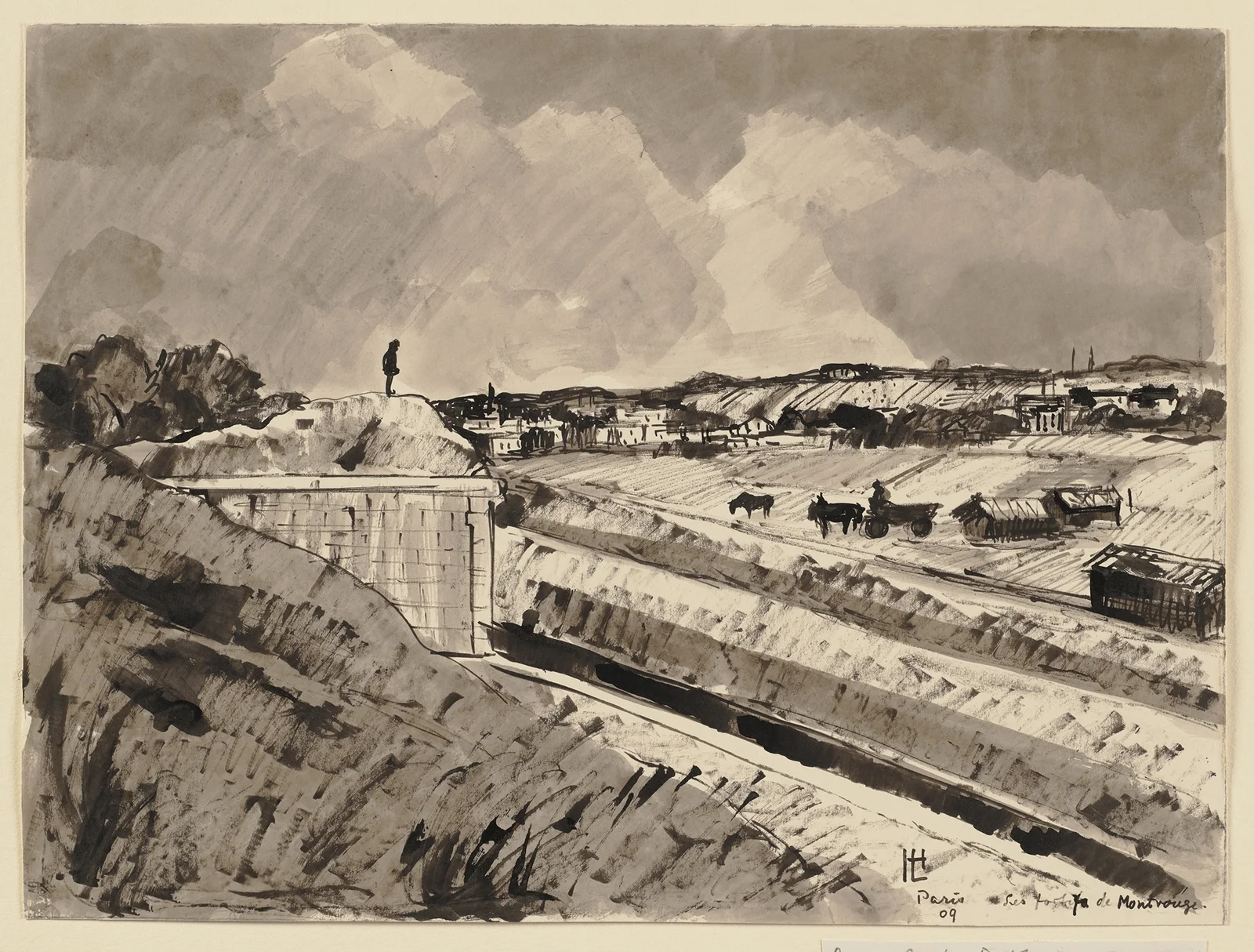 Les Fortification de Montrouge av Hermann Lismann