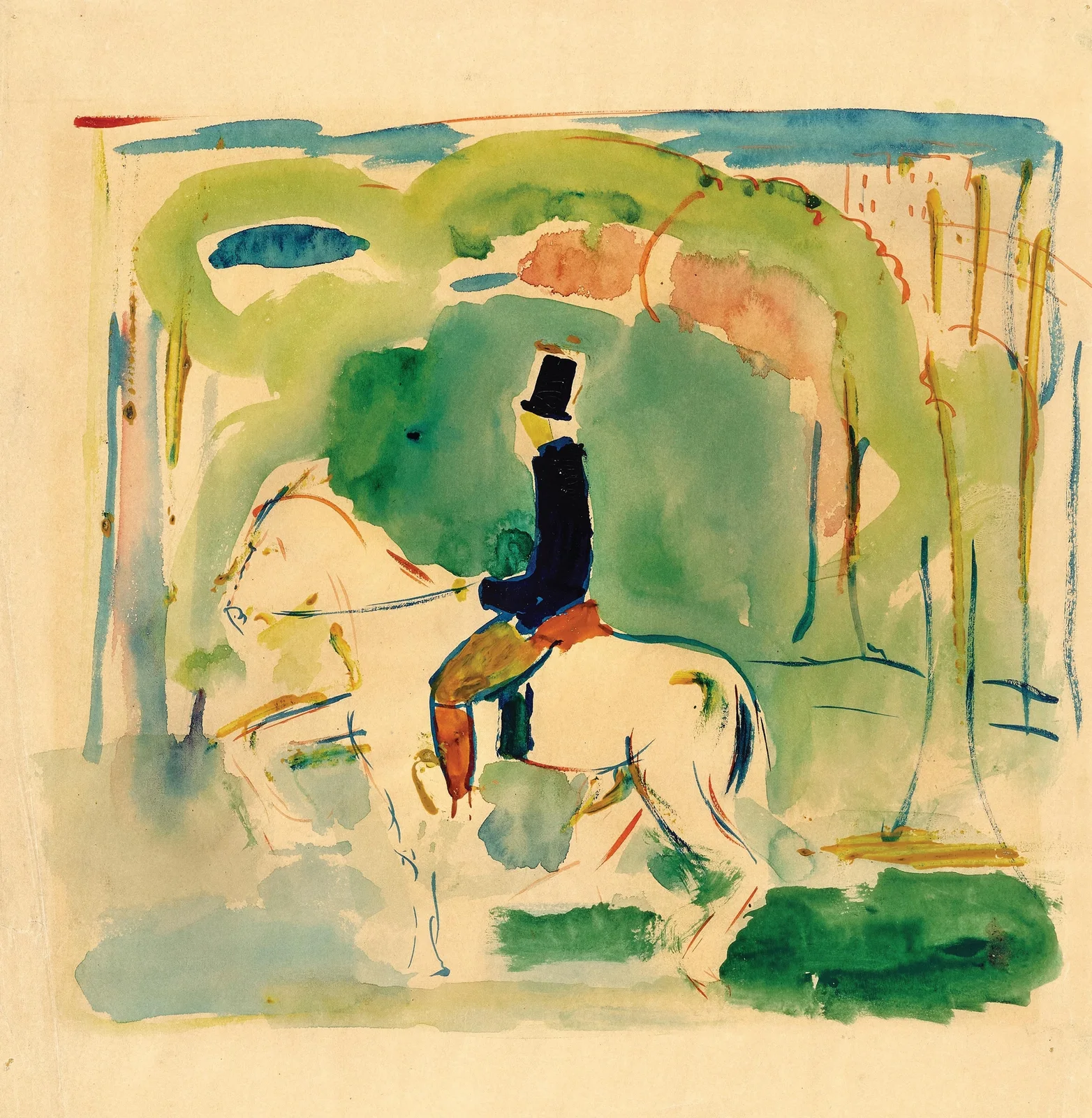 Reiter (Horseman) av Hermann Stenner