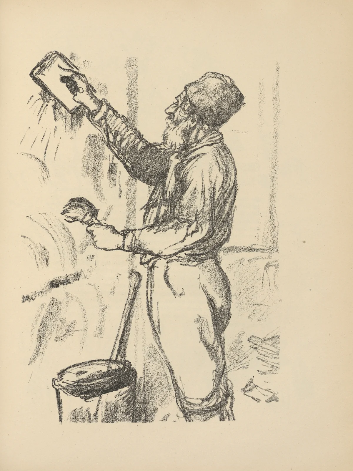 Jüdischer Maurer av Hermann Struck