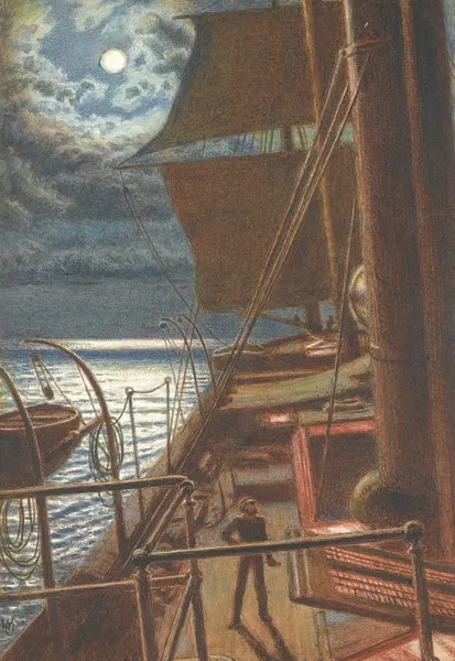 Homeward Bound (The Pathless Waters) av William Holman Hunt