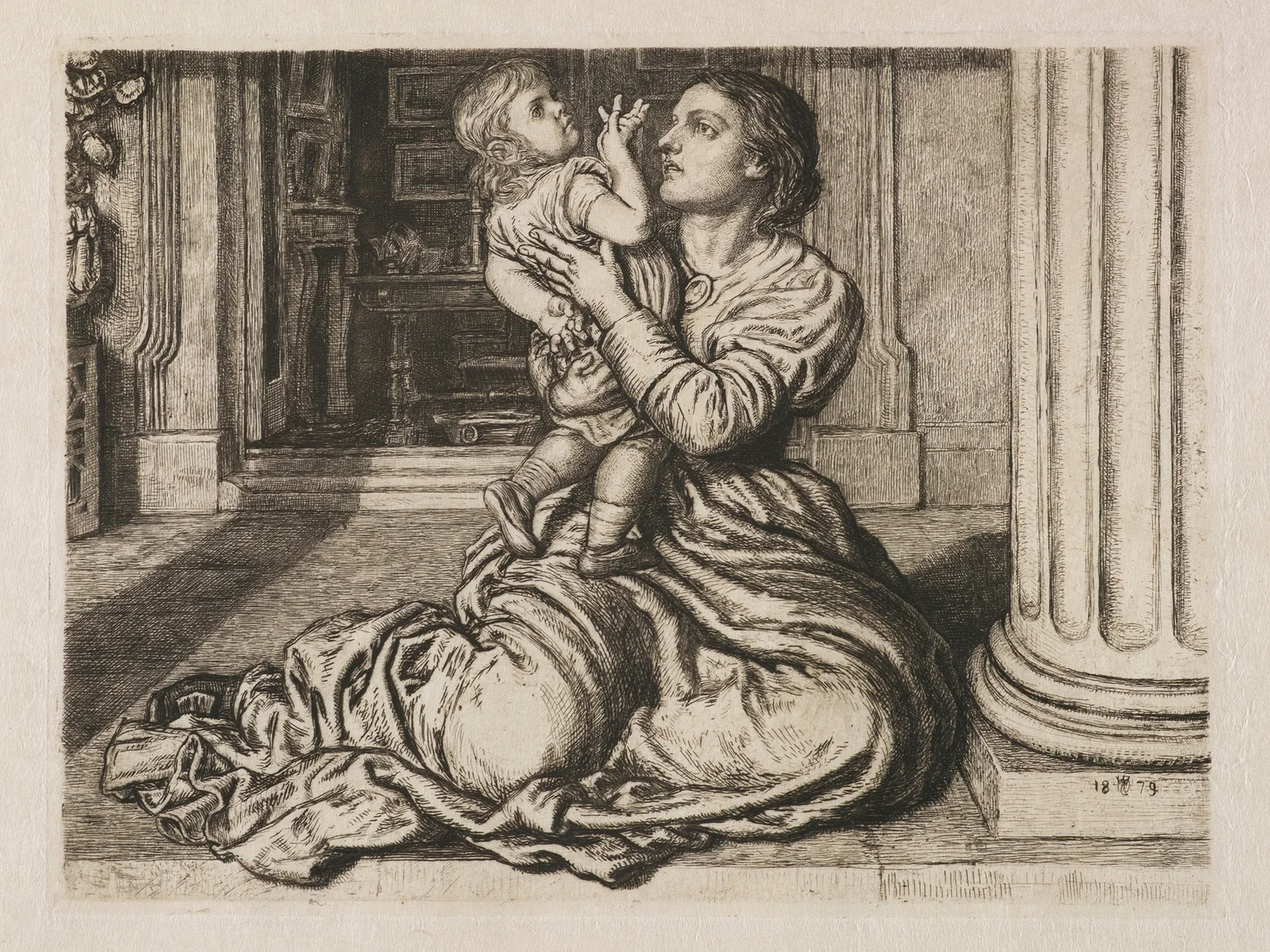 The Father’s Leave Taking av William Holman Hunt