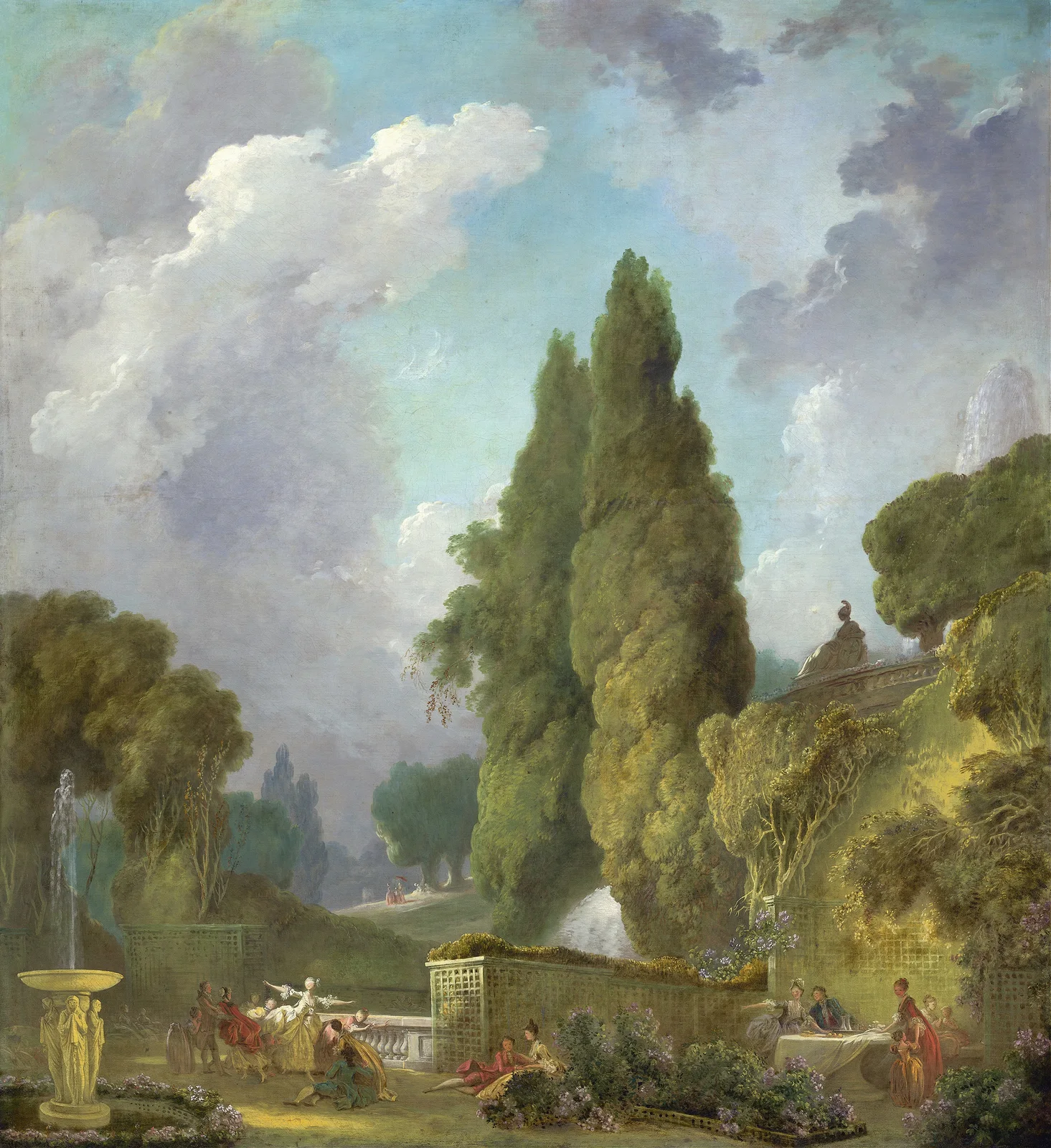 Blindman’s Buff av Jean-Honoré Fragonard
