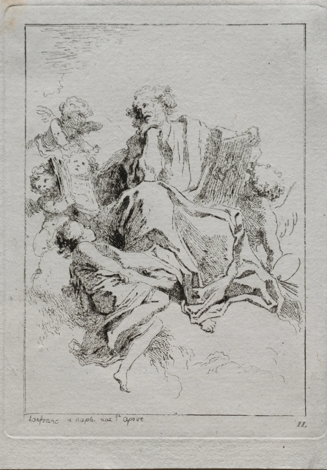 Saint Luke av Jean-Honoré Fragonard