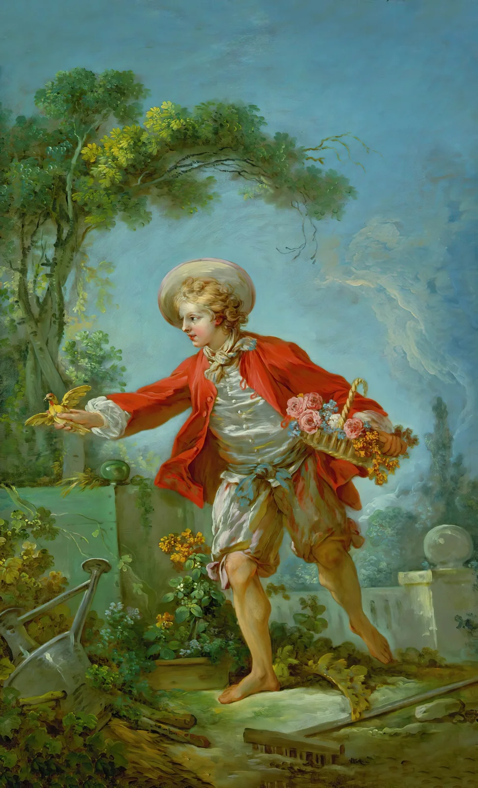 The Gardener av Jean-Honoré Fragonard