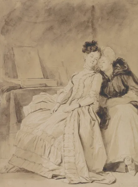 The Intimate Conversation av Jean-Honoré Fragonard