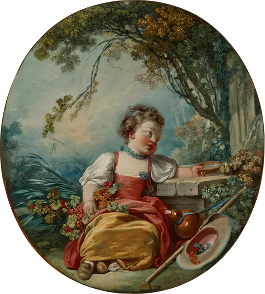 The Little Pilgrim av Jean-Honoré Fragonard
