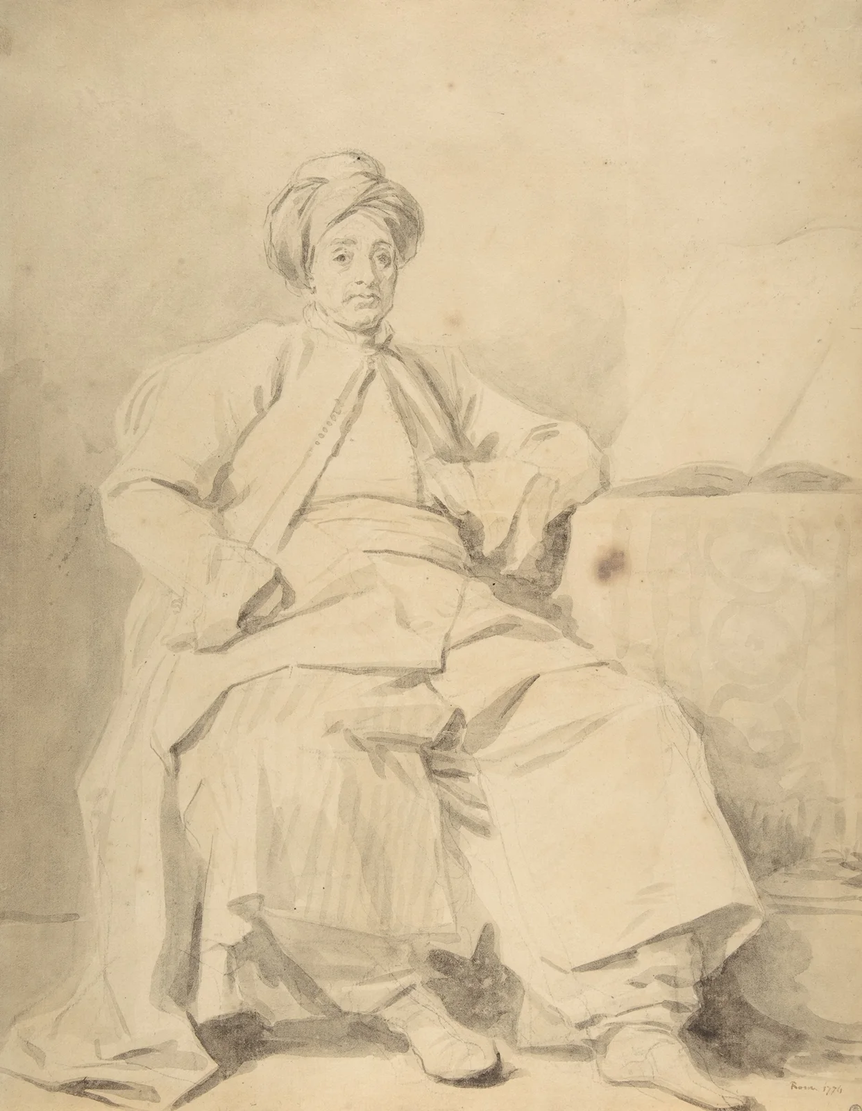 The Sultan av Jean-Honoré Fragonard
