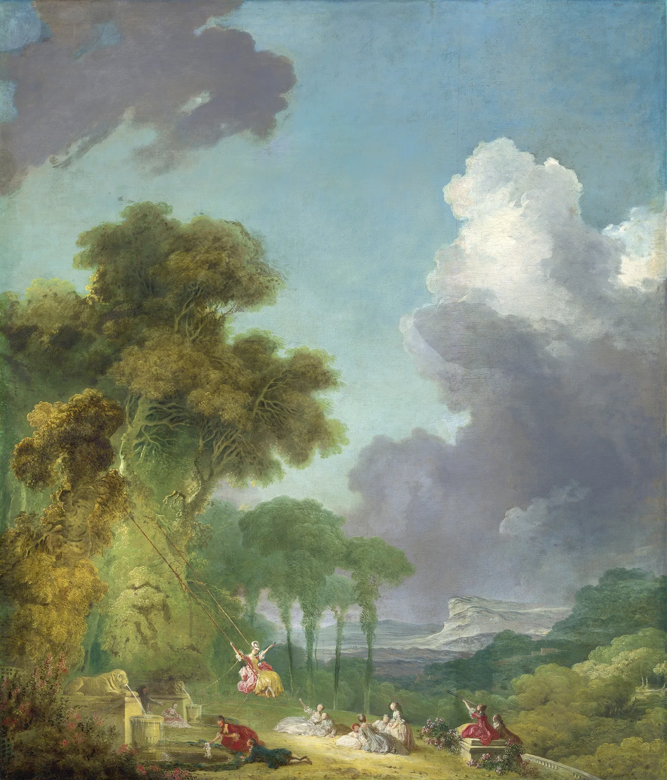 The Swing av Jean-Honoré Fragonard