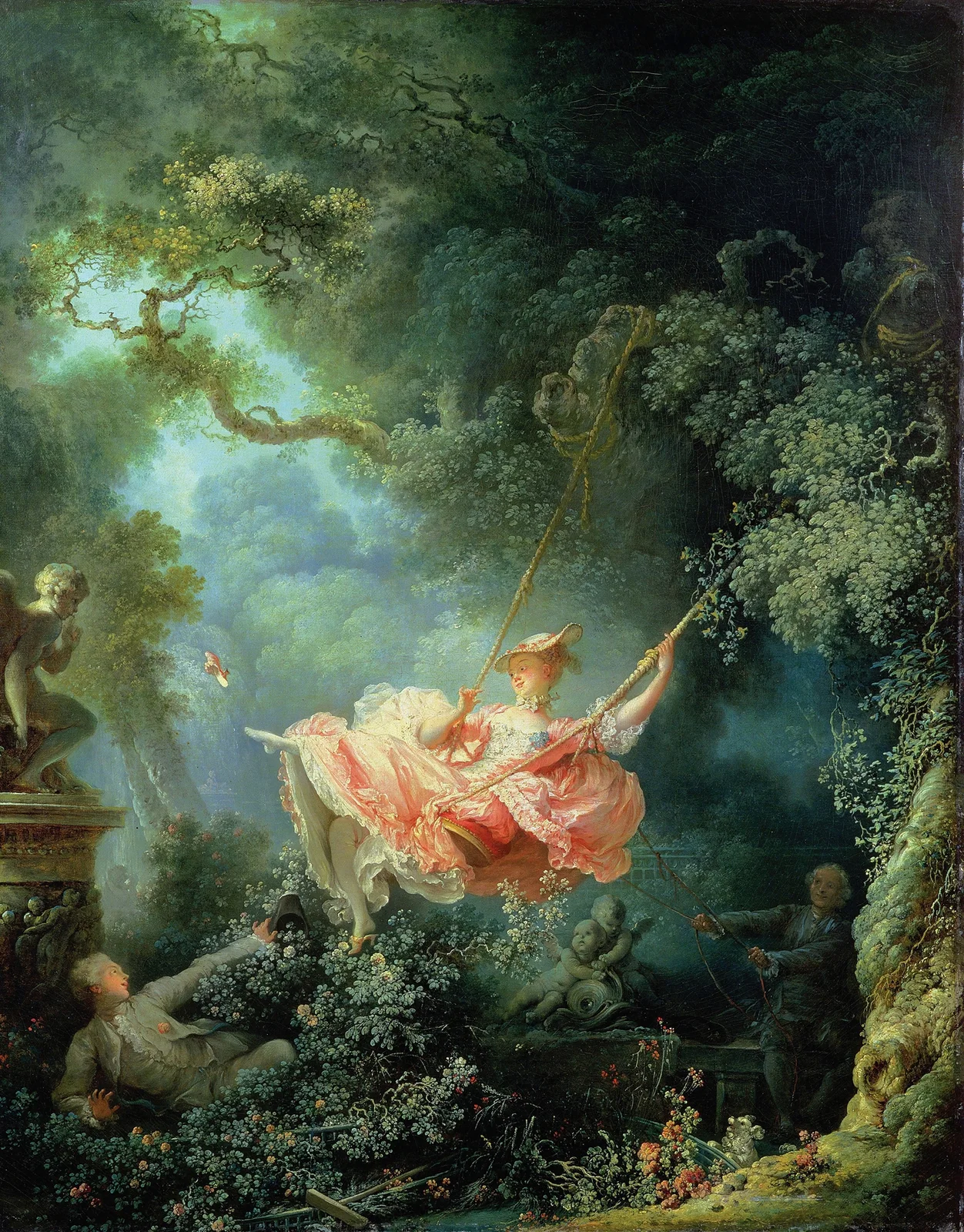 The Swing av Jean-Honoré Fragonard