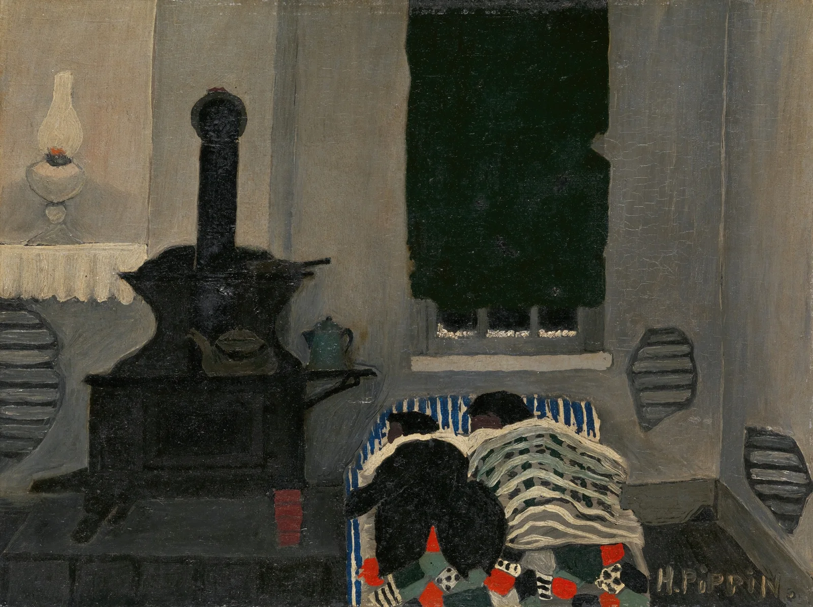 Asleep av Horace Pippin