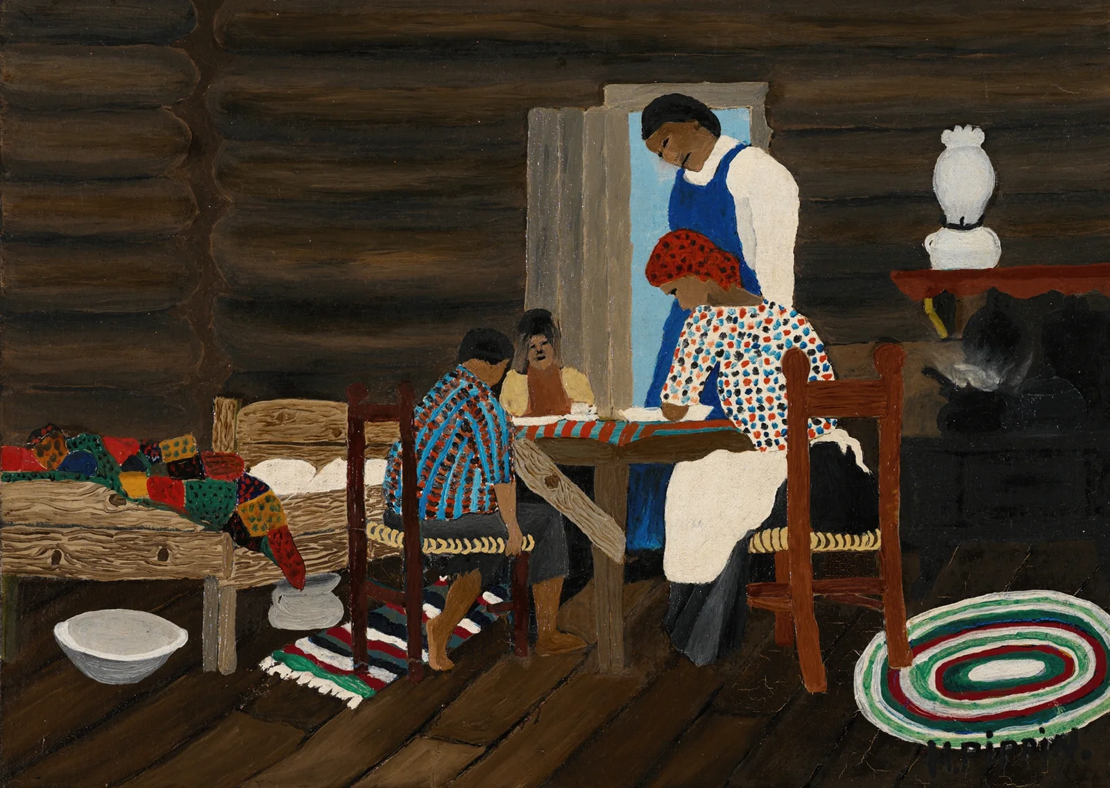 Giving Thanks av Horace Pippin