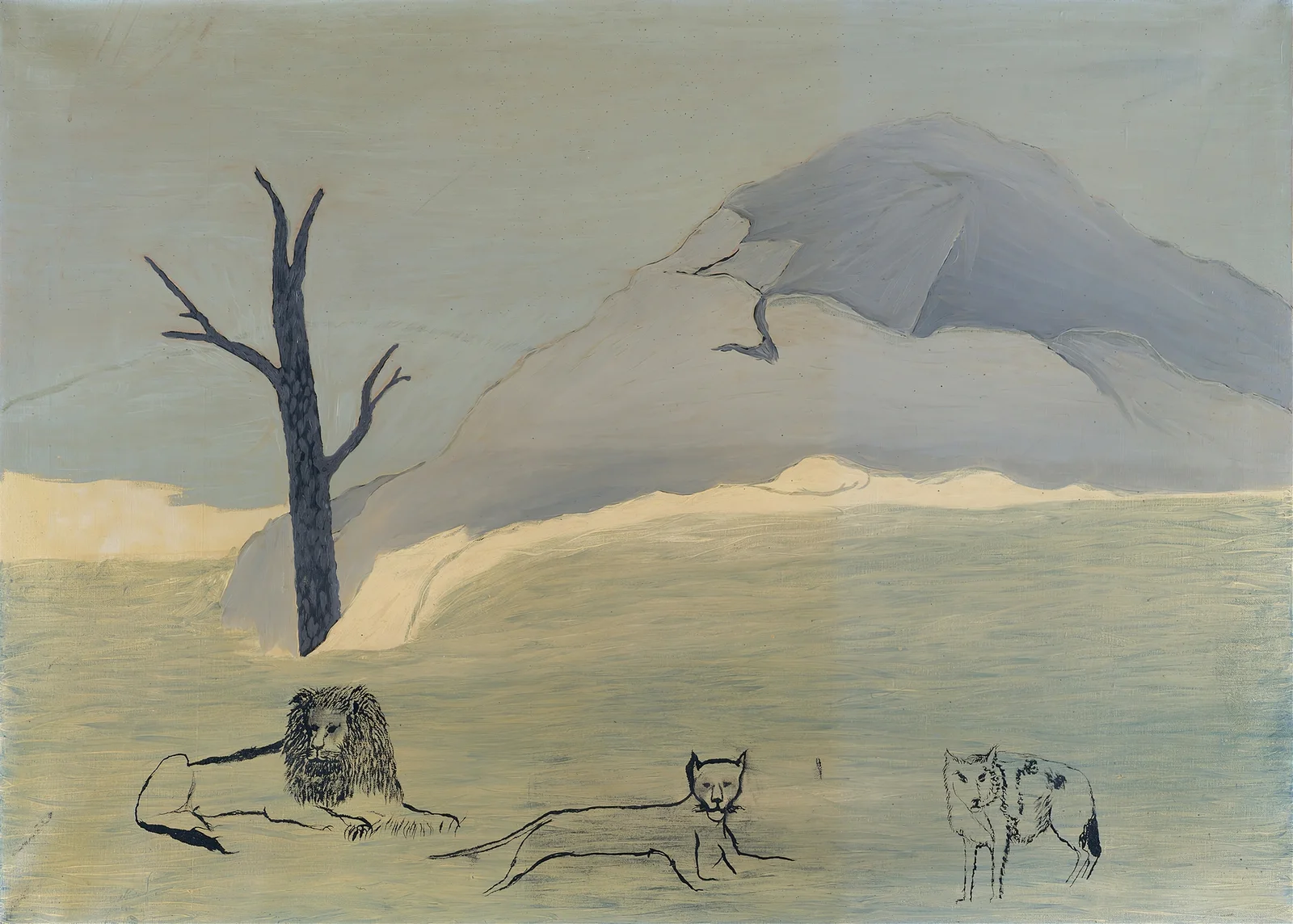 Holy Mountain IV av Horace Pippin