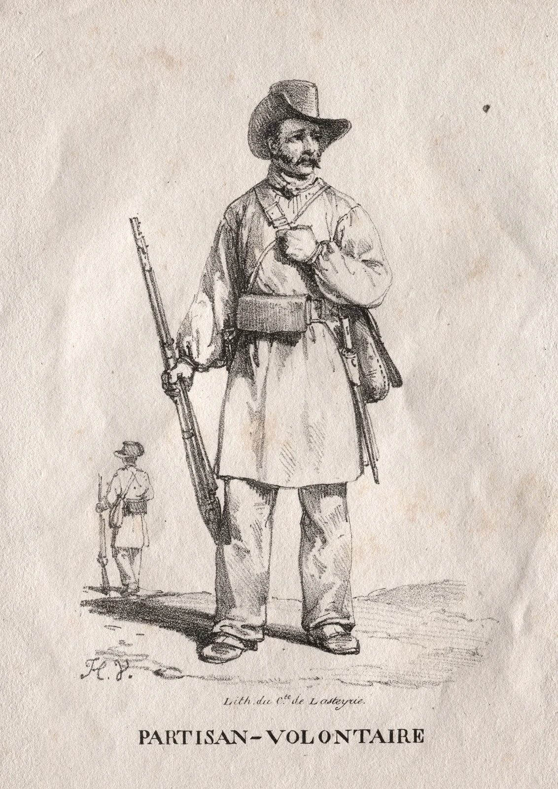 Voluntary Partisan av Horace Vernet