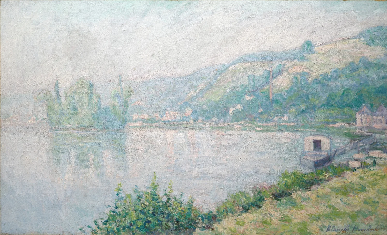 Bords de Seine – nr 1 av Blanche Hoschedé-Monet