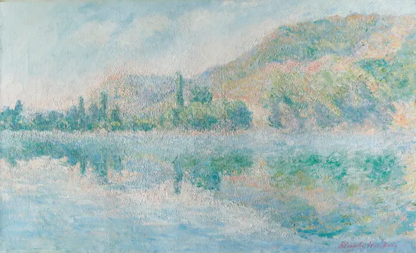 Bords de Seine, 1900 av Blanche Hoschedé-Monet