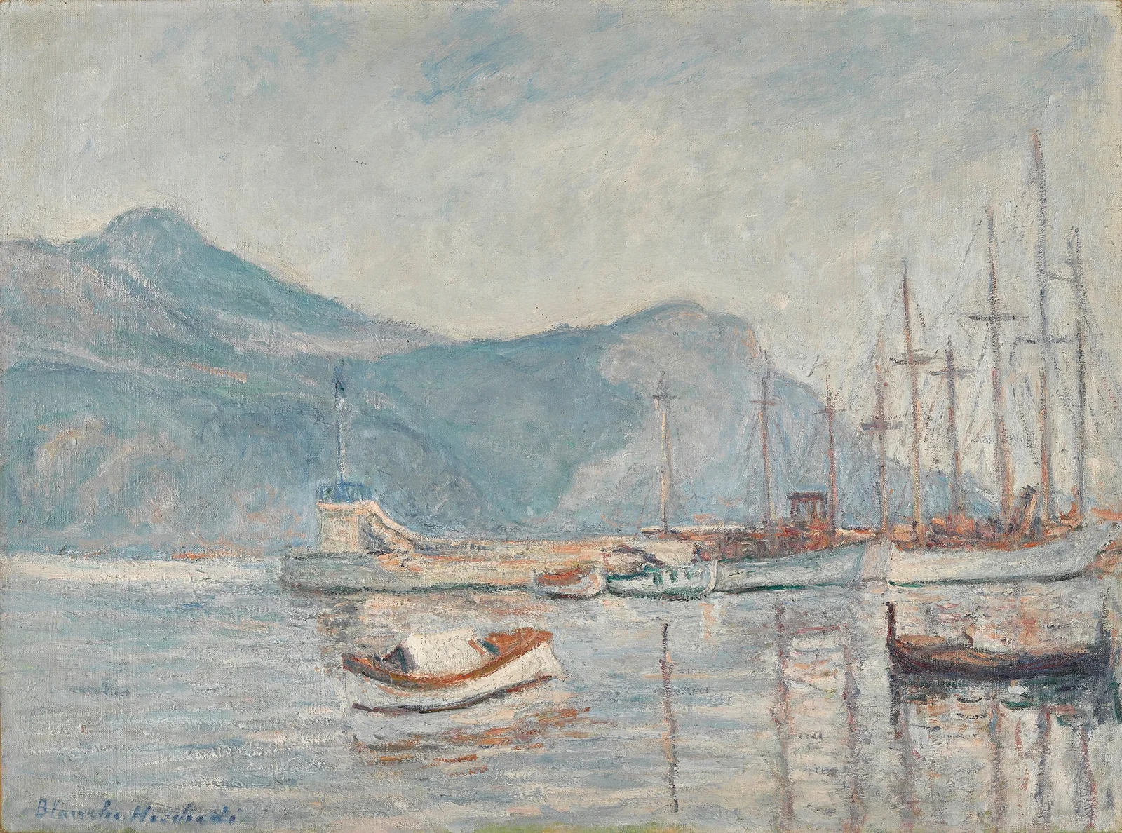 Le lac av Blanche Hoschedé-Monet
