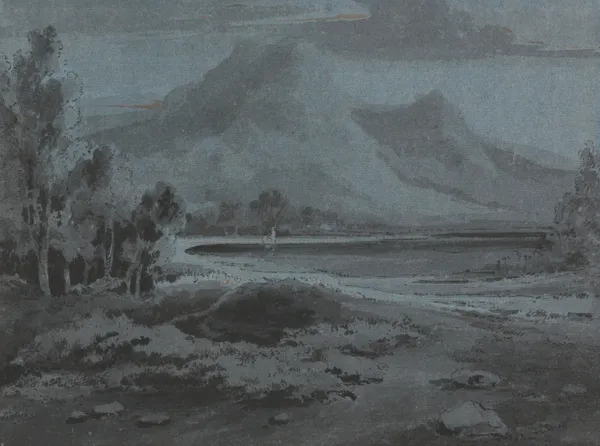 Welsh Landscape av George Howland Beaumont