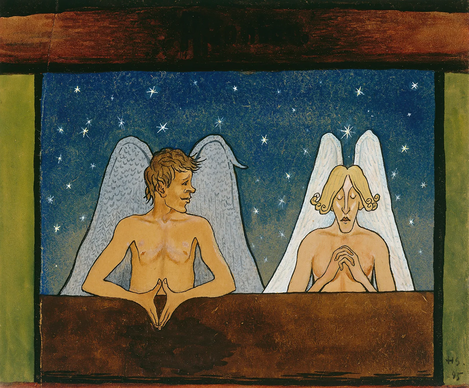 Devotion av Hugo Simberg