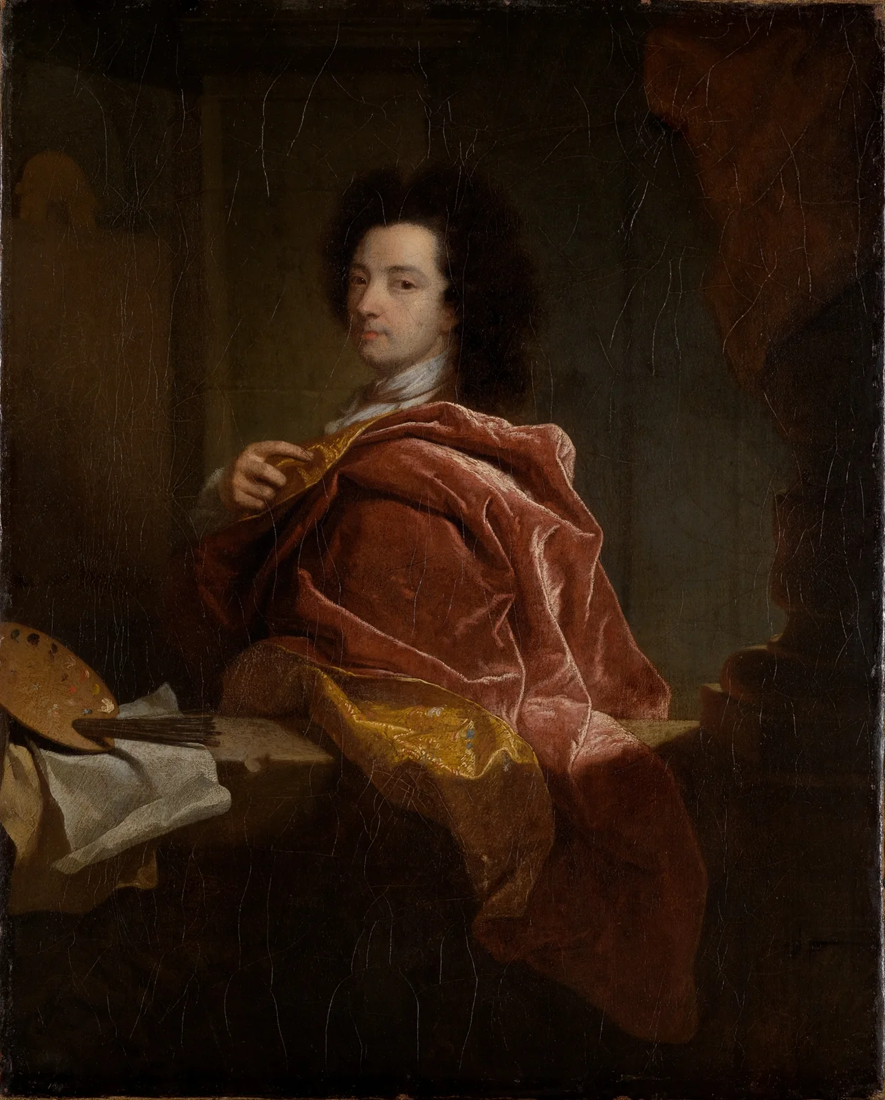 Self-portrait av Hyacinthe Rigaud
