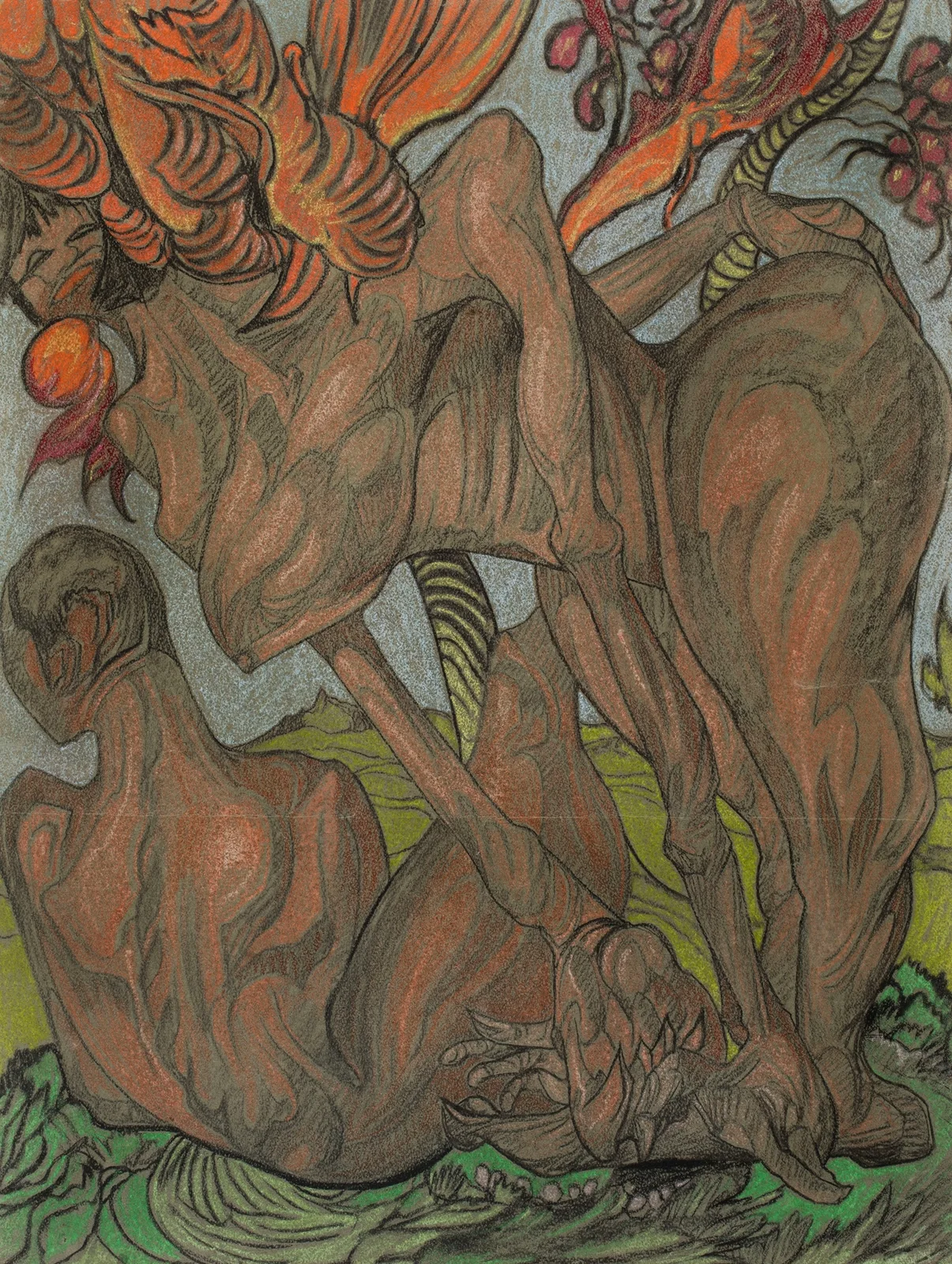 Composition – Temptation of Adam av Stanisław Ignacy Witkiewicz