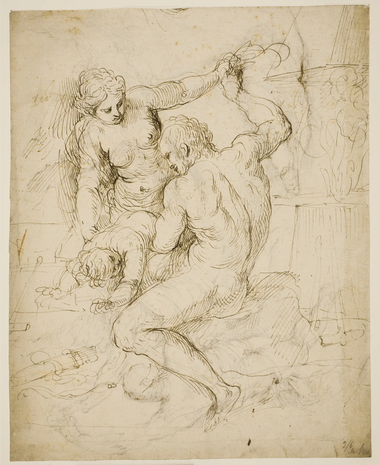 Amor tugtes av Jacopo Palma il Giovane