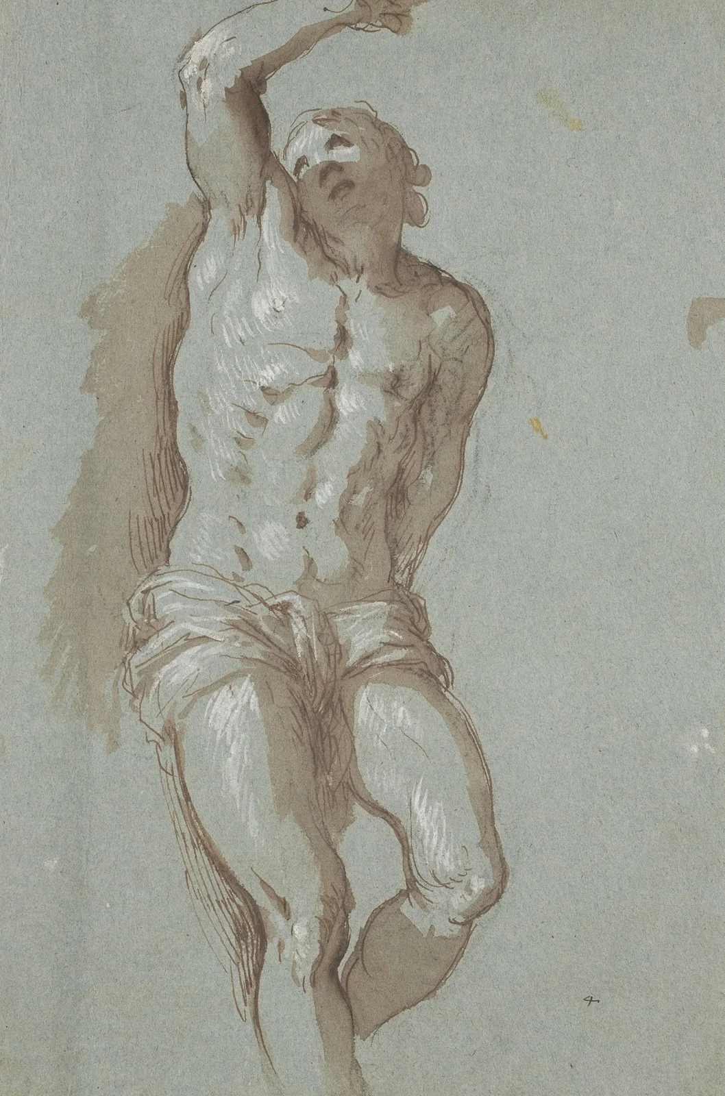 St Sebastian av Jacopo Palma il Giovane