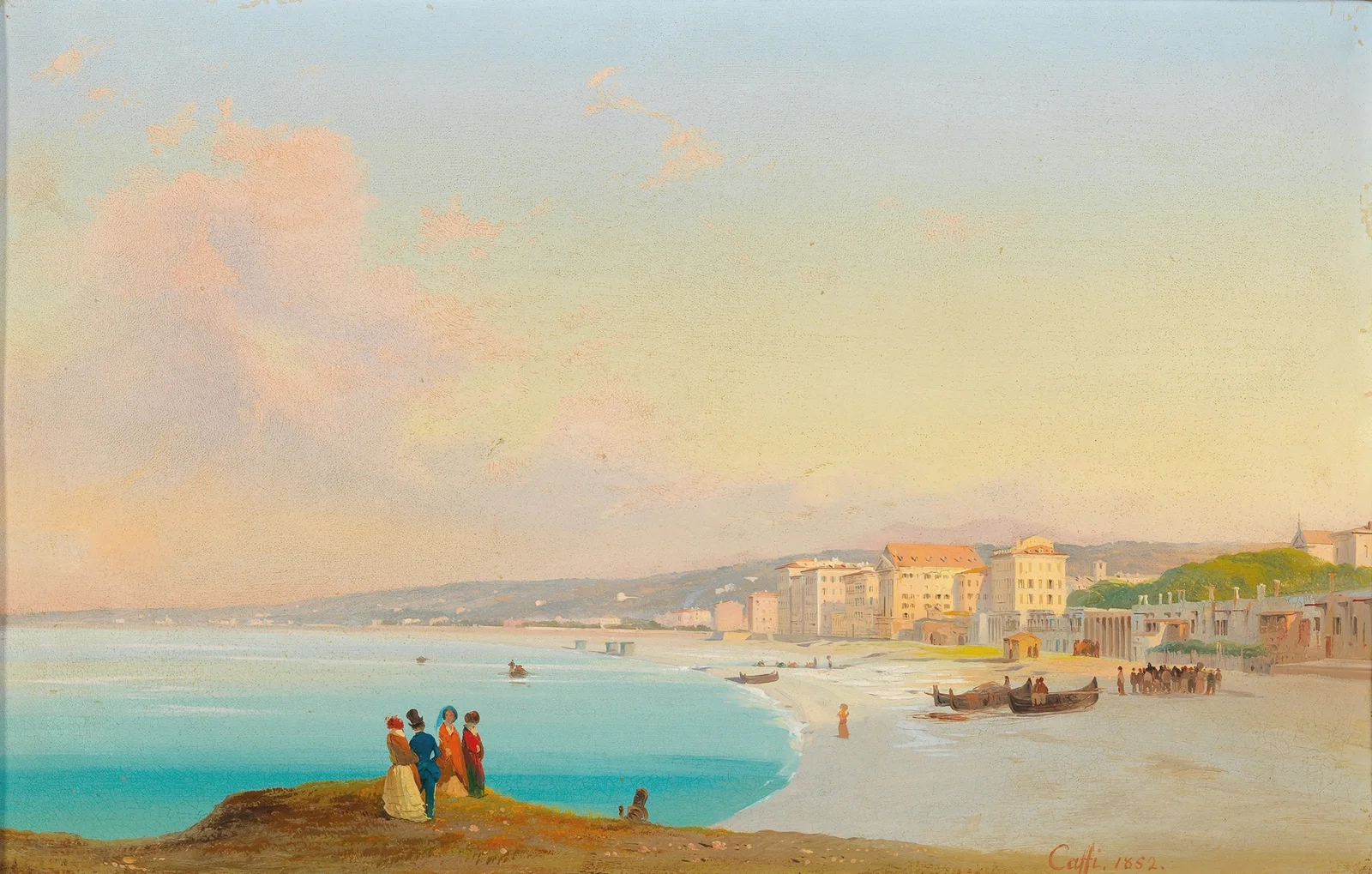 Nice av Ippolito Caffi
