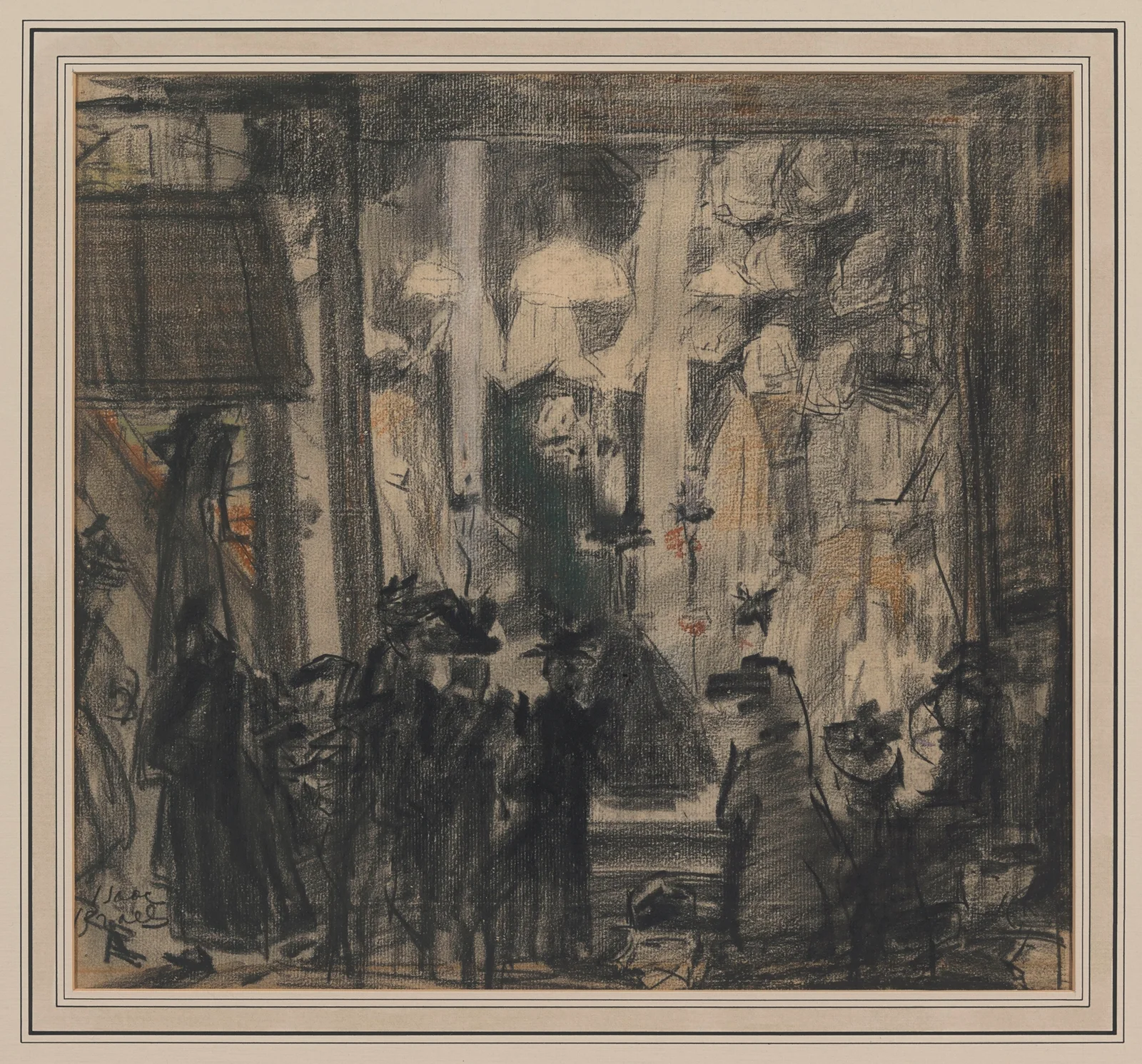 Shopwindow av Isaac Israëls