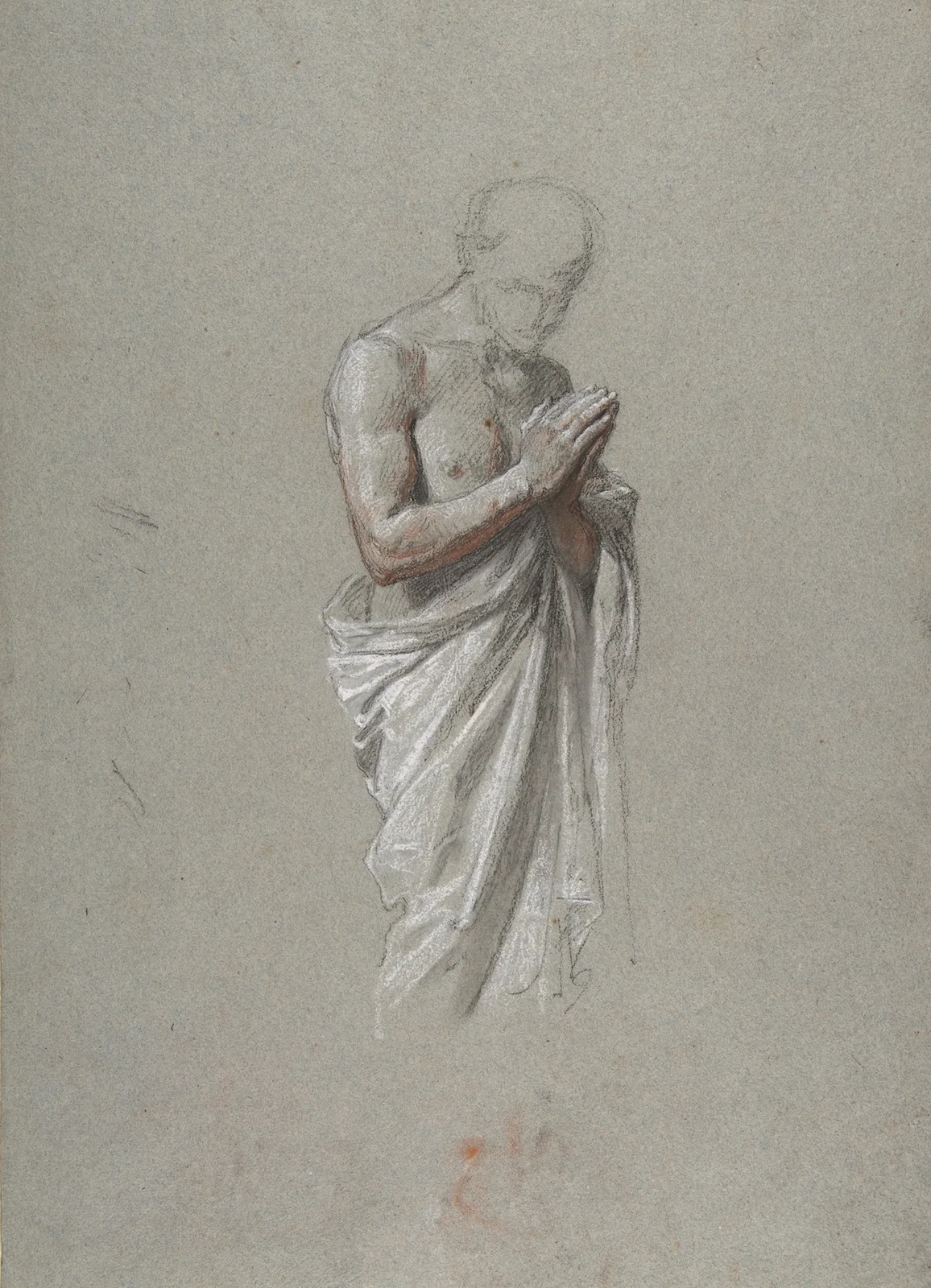 Study for Clovis (19th Century) av Isidore Pils