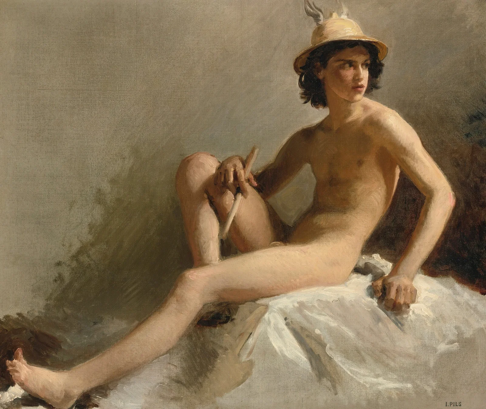Study For Mercury av Isidore Pils