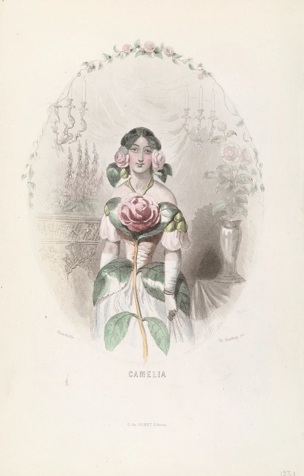 Camelia av J. J. Grandville