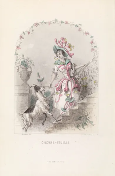 Chevre-Feuille av J. J. Grandville
