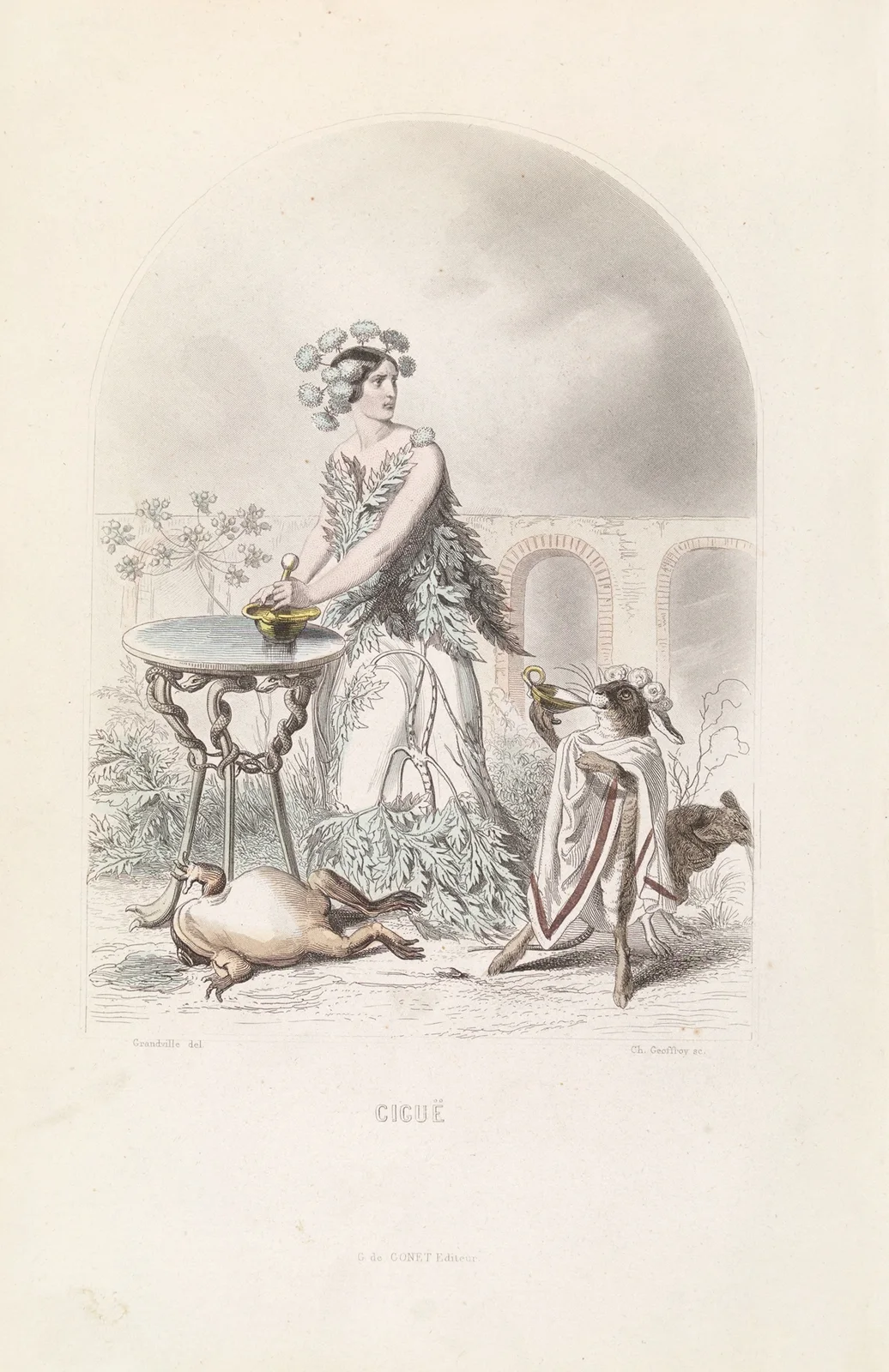 Ciguë av J. J. Grandville