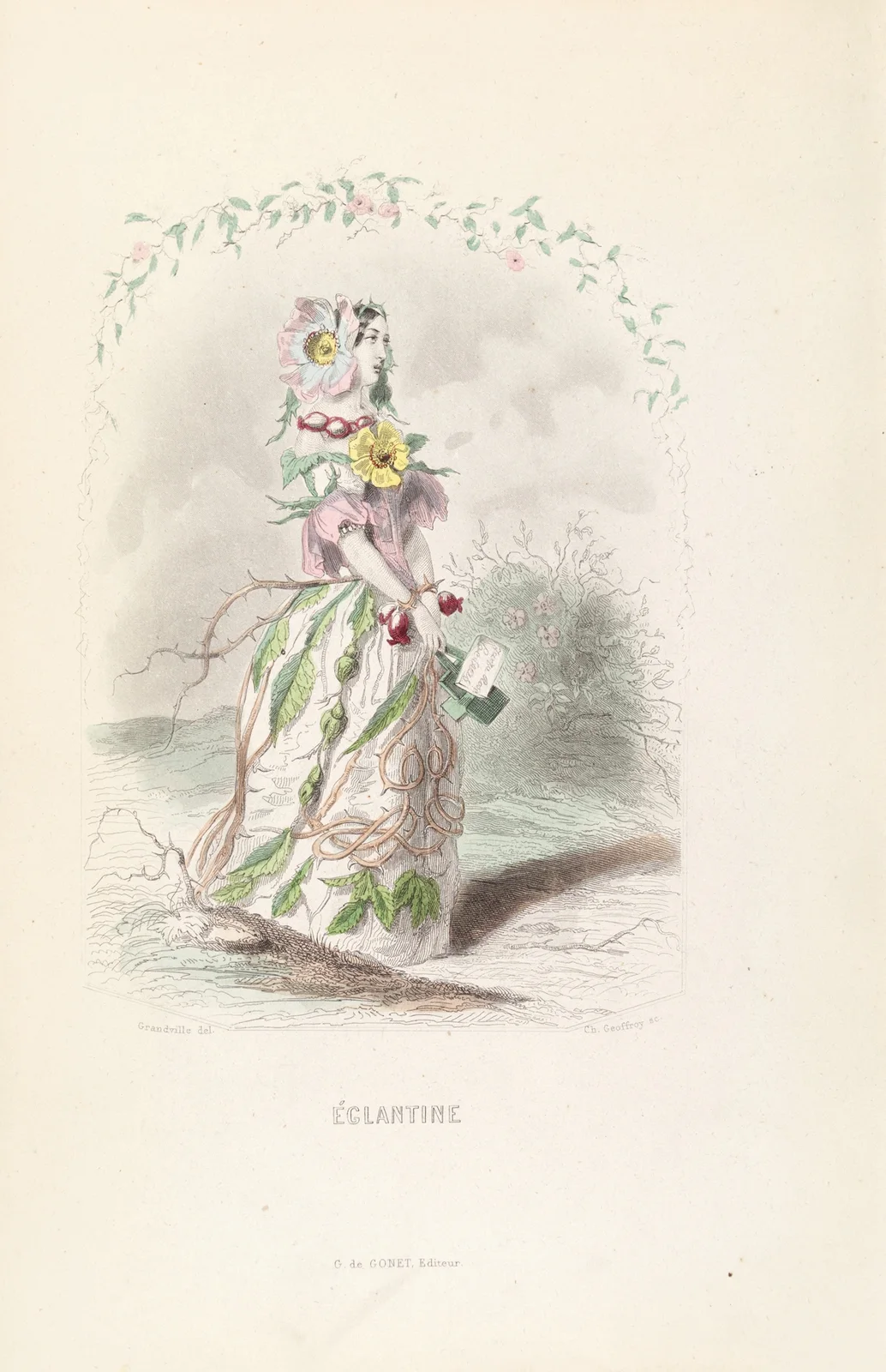 Églantine av J. J. Grandville
