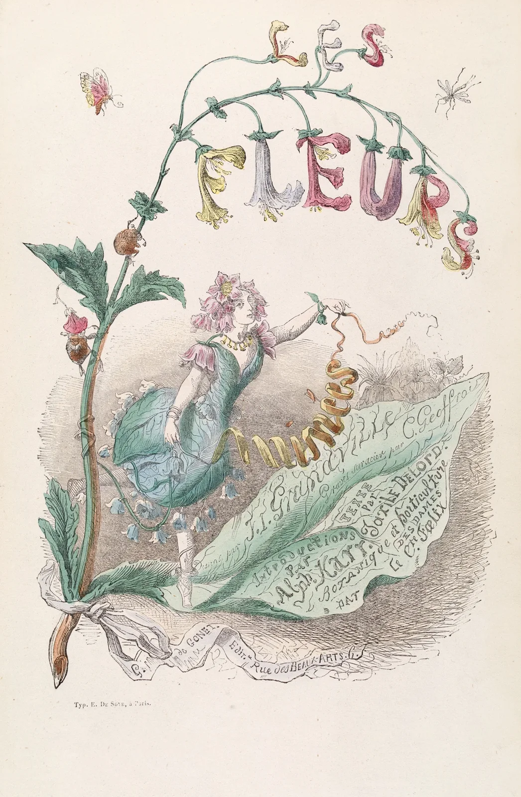 Frontispiece av J. J. Grandville