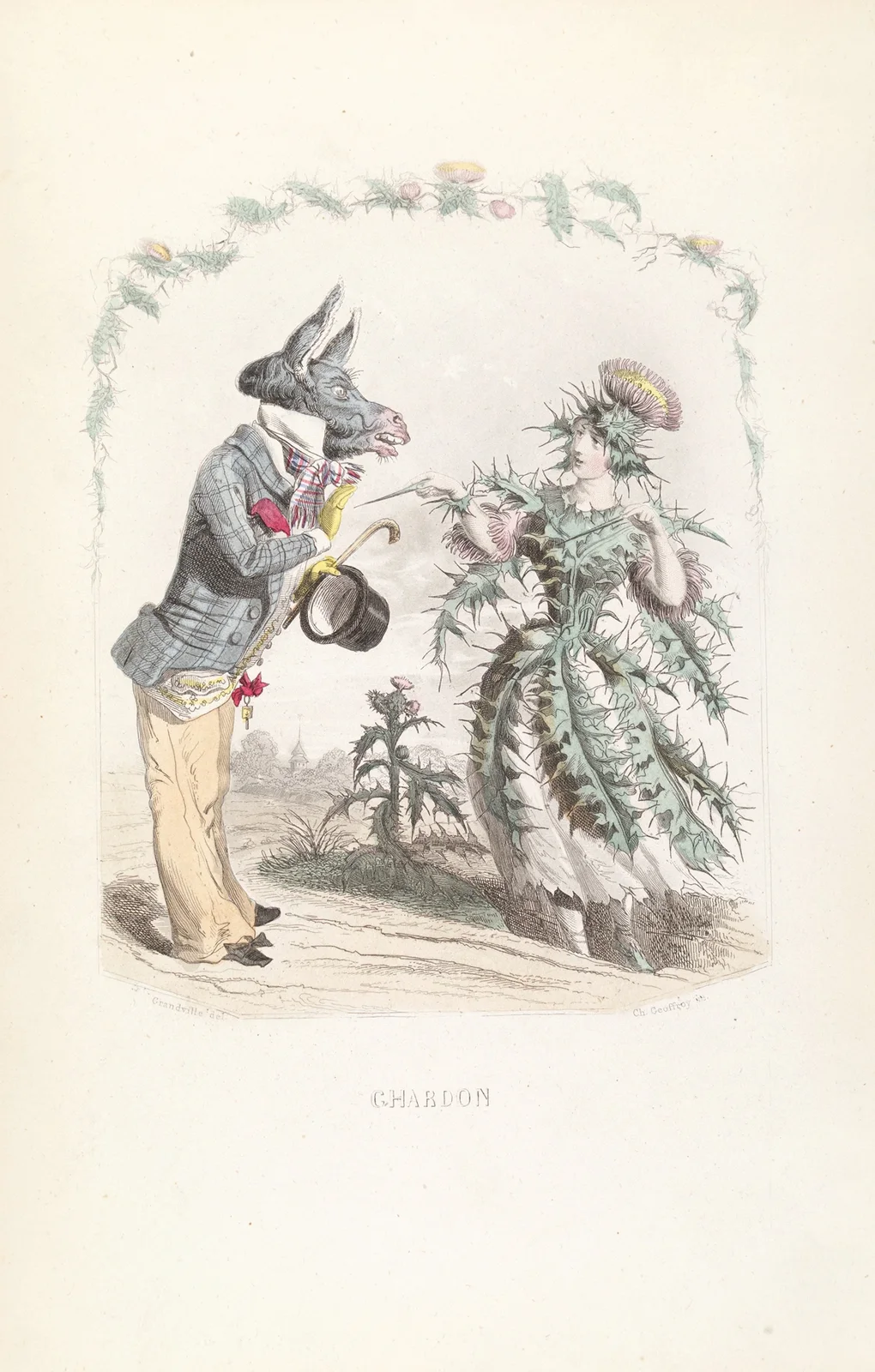 Ghardon av J. J. Grandville