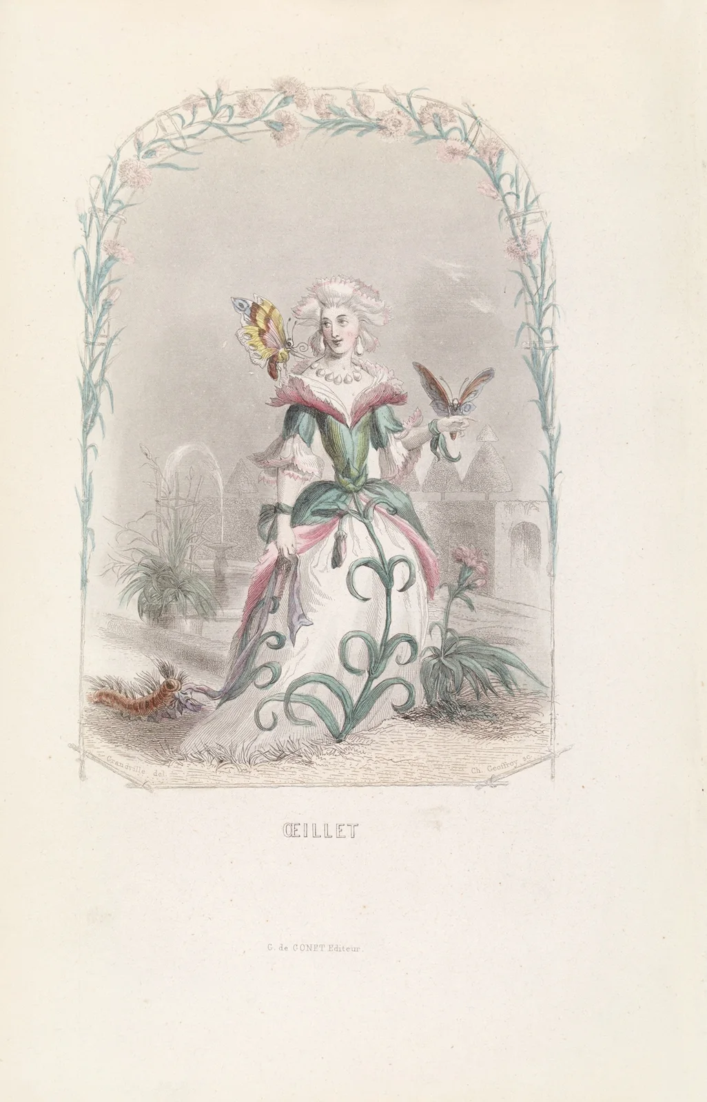 Œillet av J. J. Grandville