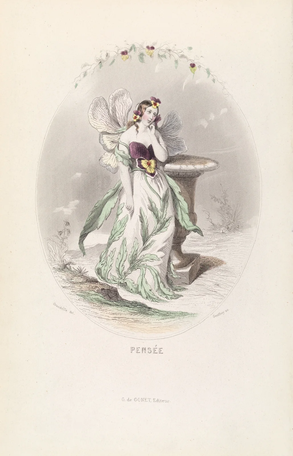 Pensee av J. J. Grandville