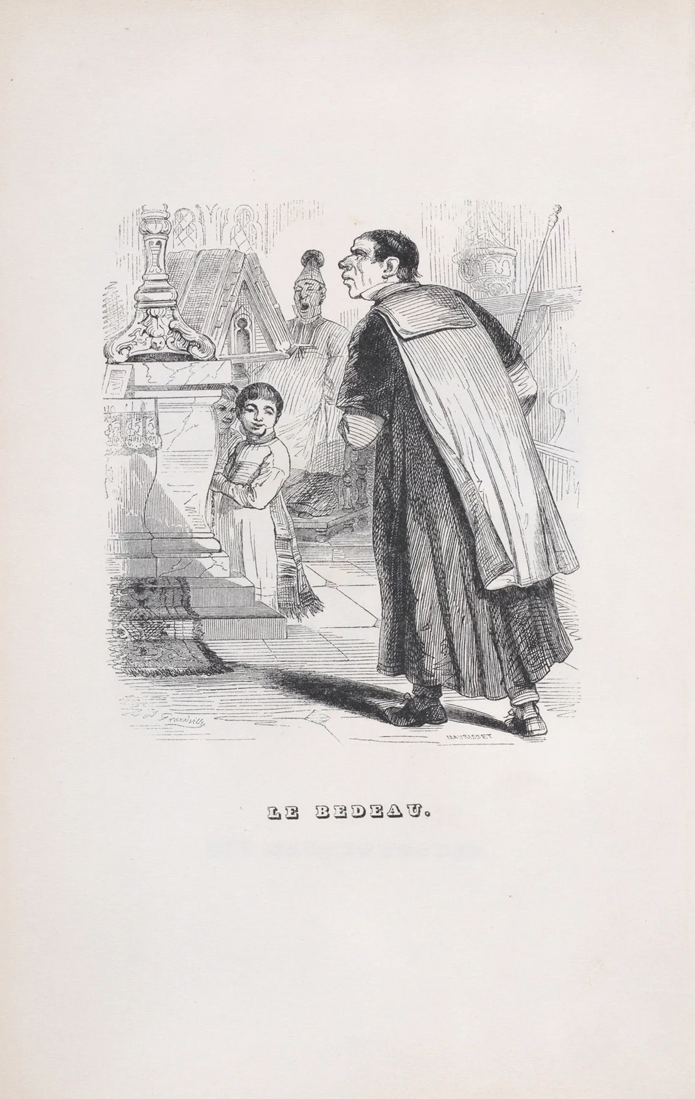 The Beadle av J. J. Grandville