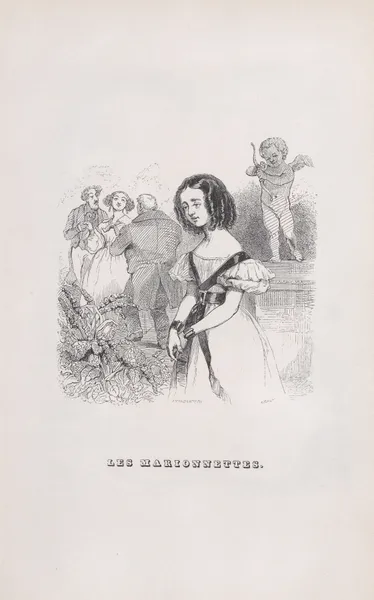 The Puppets av J. J. Grandville