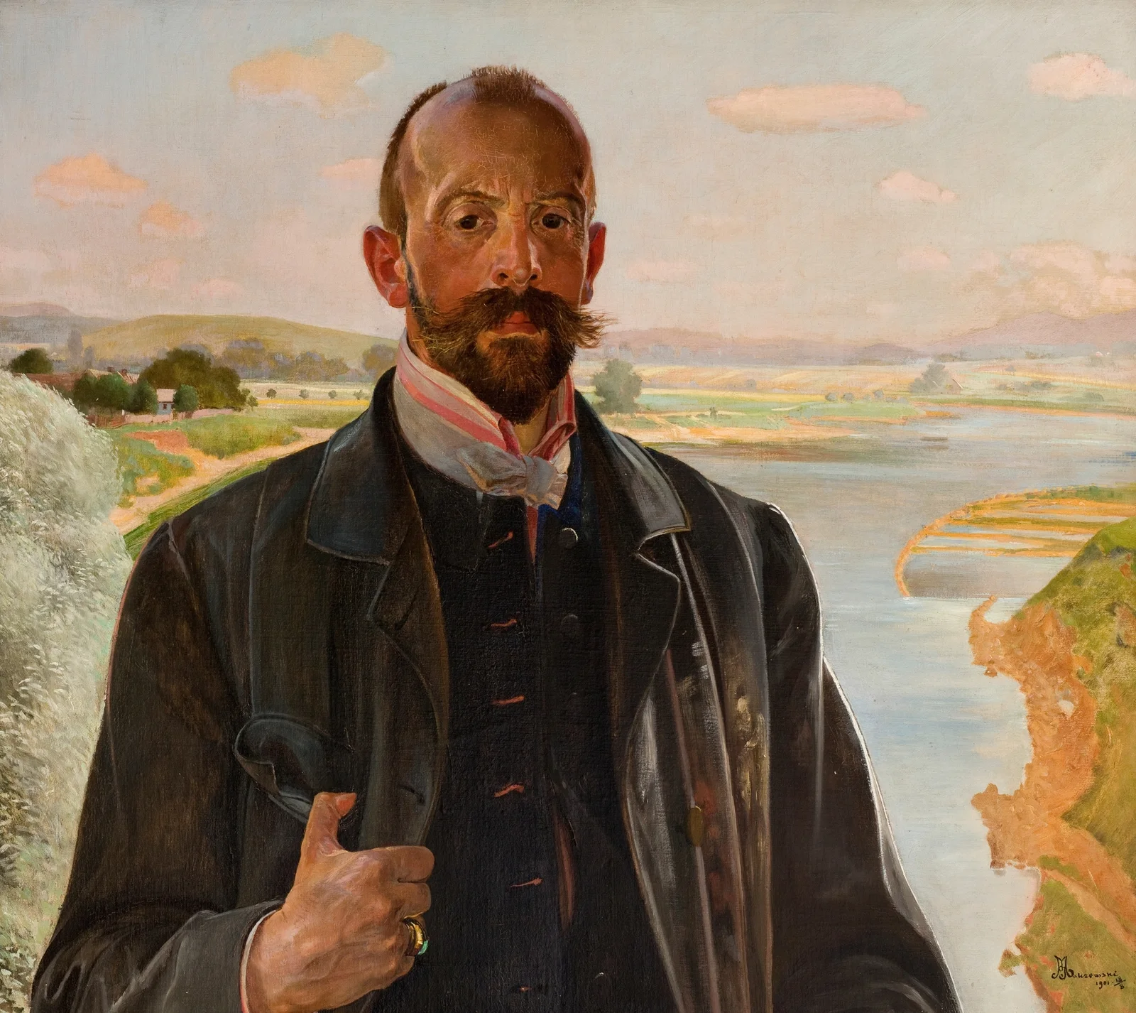 Self-Portrait av Jacek Malczewski