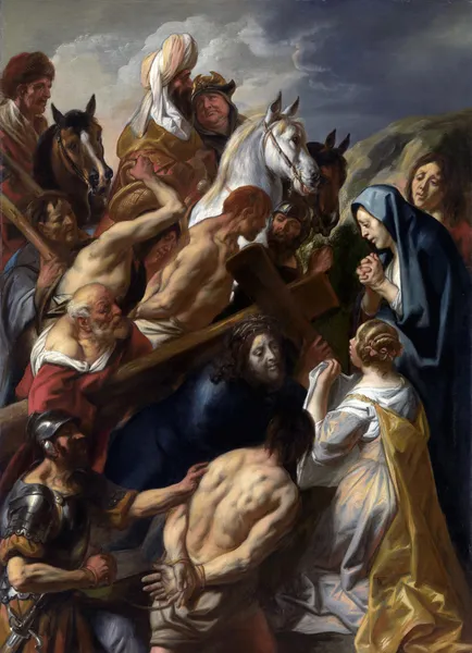 The Carrying of the Cross av Jacob Jordaens