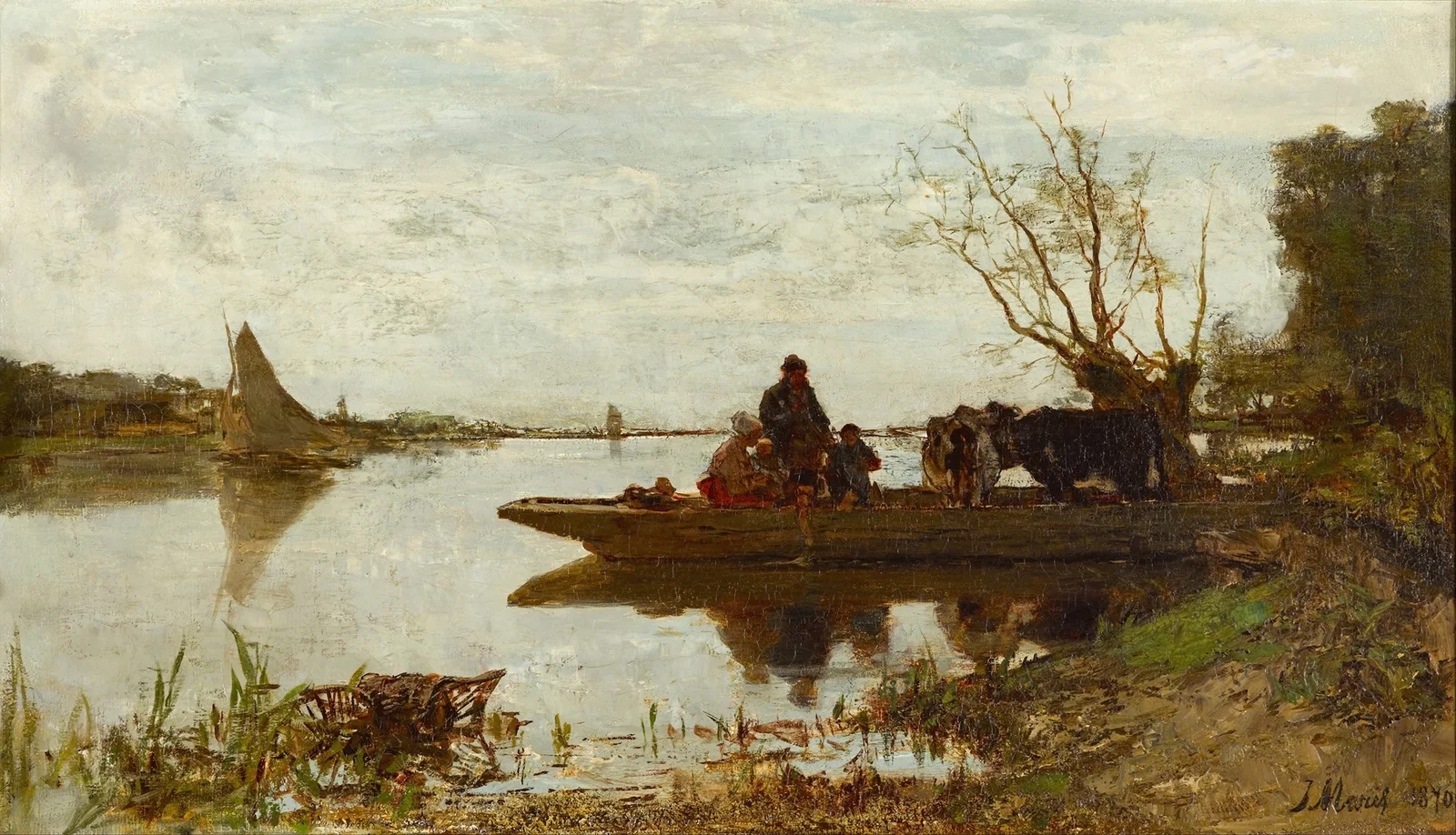 Ferry av Jacob Maris