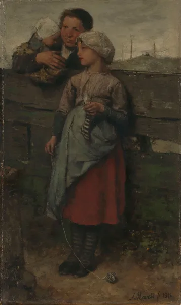 Villagers av Jacob Maris