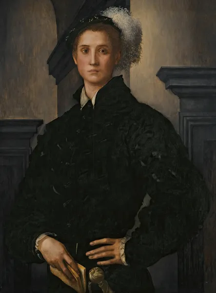 Portrait Of Cosimo I De Medici av Pontormo (Jacopo Carucci)